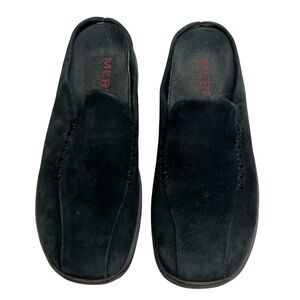 Merrell Jungle Primo Performance Footware Slip on Clog Mule Black Suede Size 7.5
